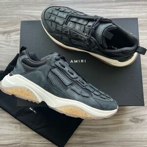 AMIRI Bone Runner Low ‘Black’ BRAND NEW Size 12 Men’s